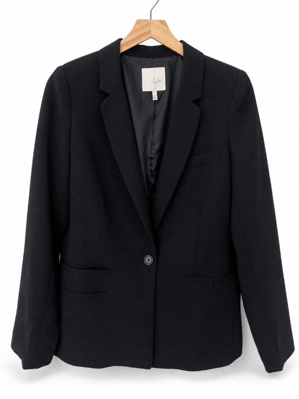 Joie Black Single Button Blazer Size 8 | Quiet Luxury Workwear